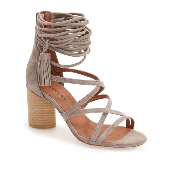 Jeffrey Campbell Shoes - Jeffrey Campbell Despina Strappy Suede Sandals